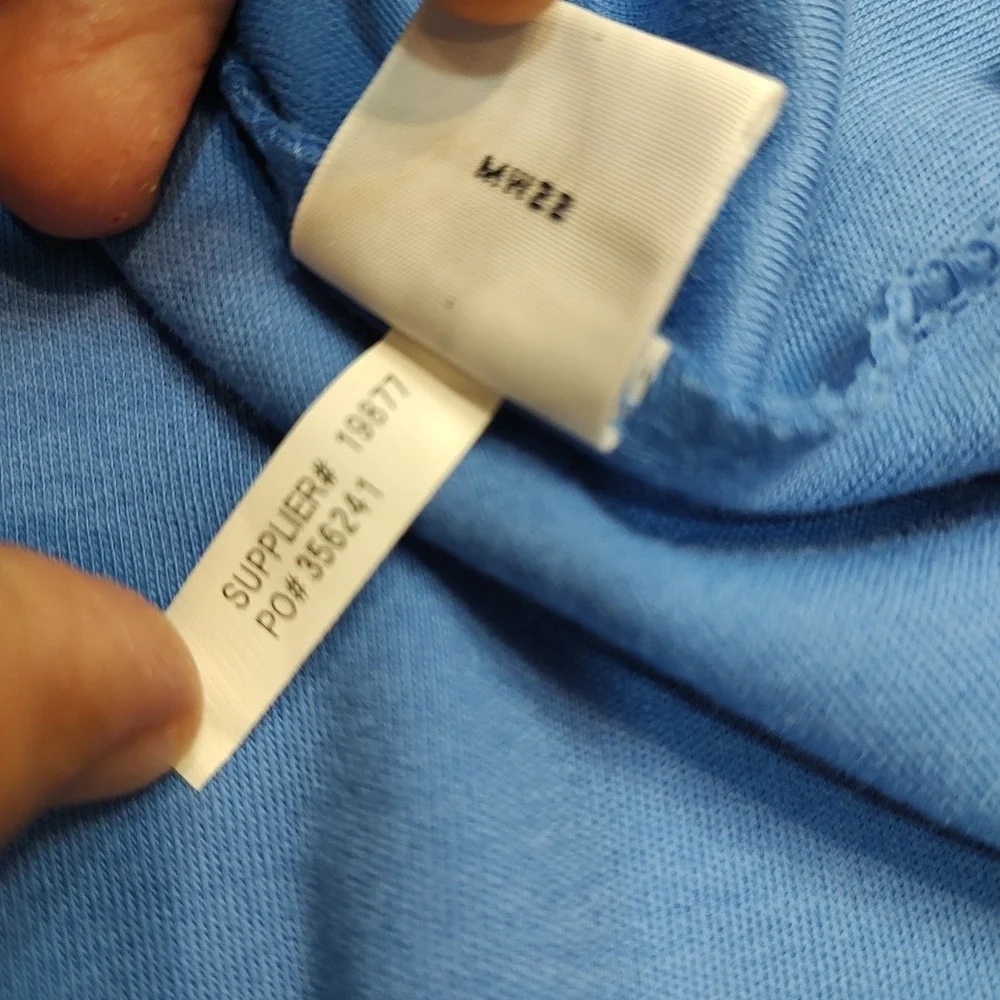 Polo Ralph Lauren Blue Classic Polo Shirt with‎ Embroidered Logo Sz XL Simple